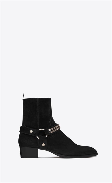 ysl sandal men|st laurent men's boots.